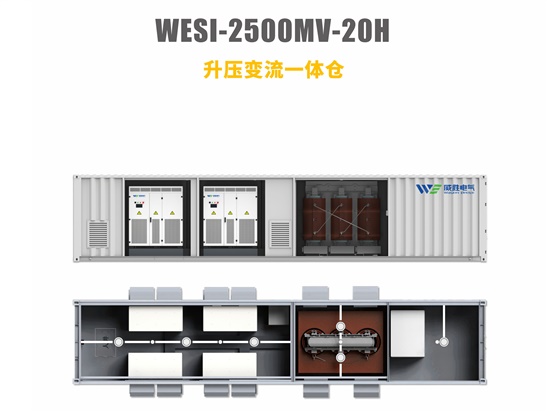 升压变流一体仓WESI-2500MV-20H